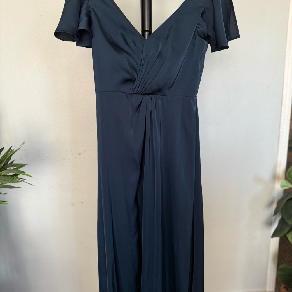 Azazie Blue Wedding Dress